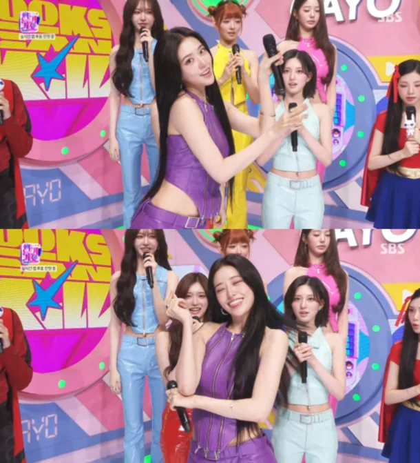 IVE's Jang Wonyoung Caught Dozing Mid-Broadcast on Inkigayo After 50-Minute Sleep Past