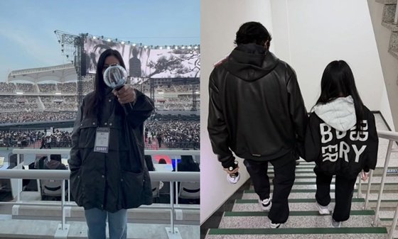 Ko So-young and Jang Dong-gun Bring Daughter to BTS Concert, Meet Jungkook and V Backstage