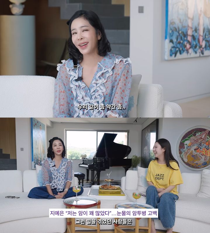 Lee Hye-young gifts artwork to Ji Yé-eun during heartfelt conversation about cancer recovery