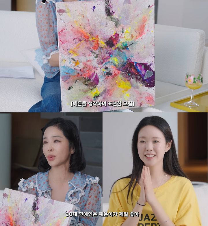 Lee Hye-young gifts artwork to Ji Yé-eun during heartfelt conversation about cancer recovery