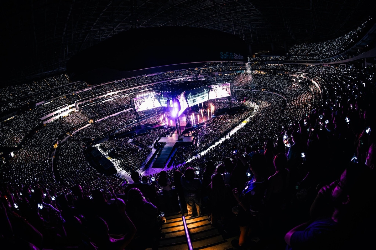BTS Just Broke All-Time Concert Records at 4 NFL Stadiums on Their ARIRANG Tour