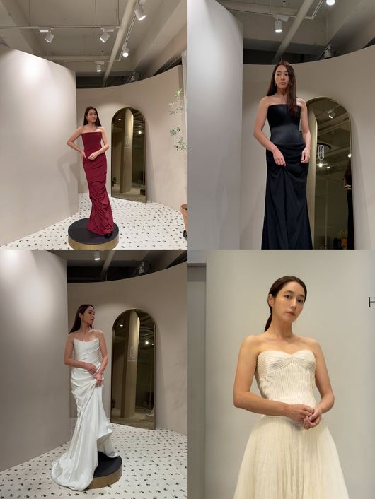 Lee Min-jung shares throwback bikini selfies days after public dig from Ko Young-wook