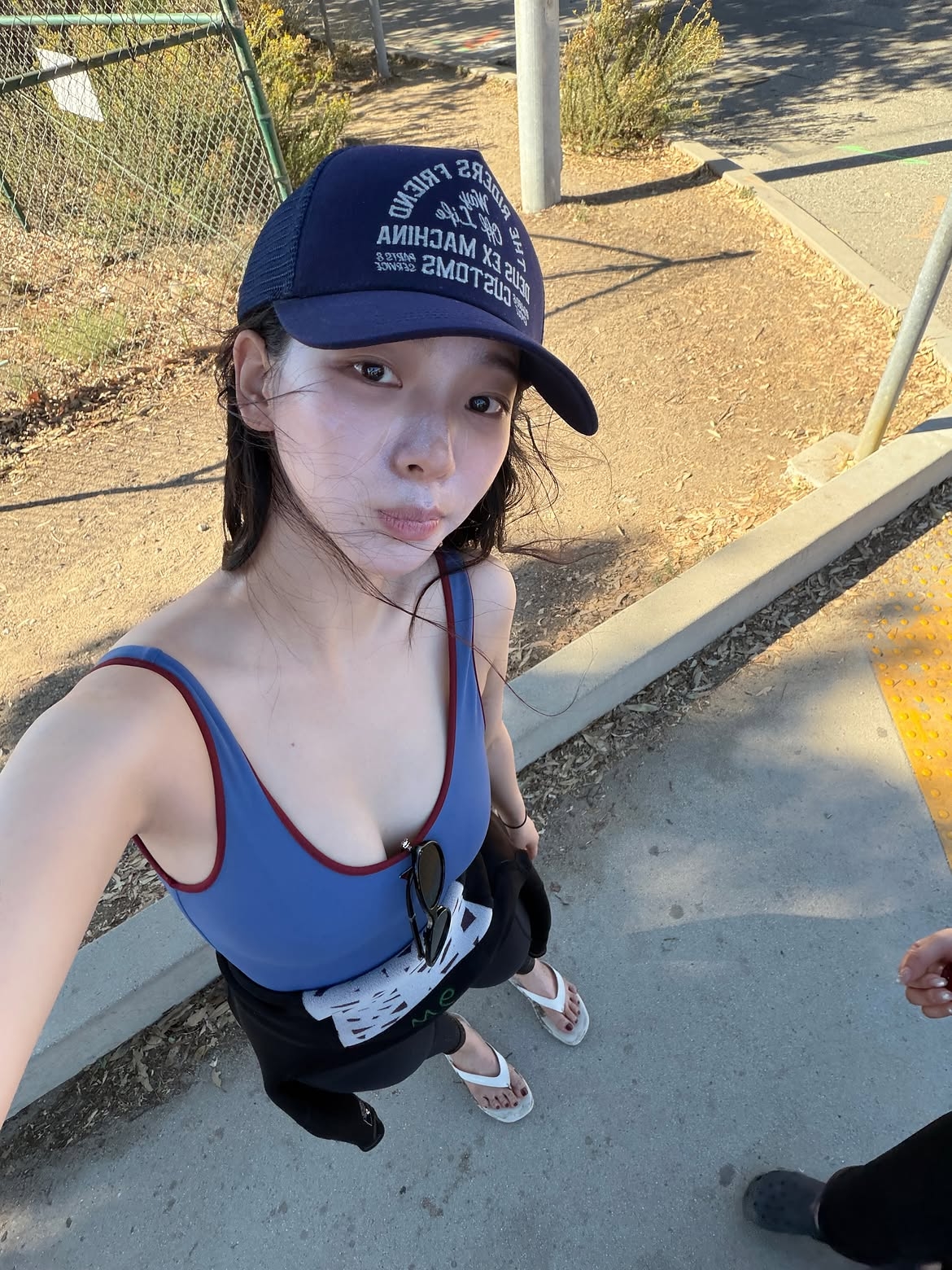 Karina Rocks a Glamorous No-Makeup Selfie After Surfing in Malibu