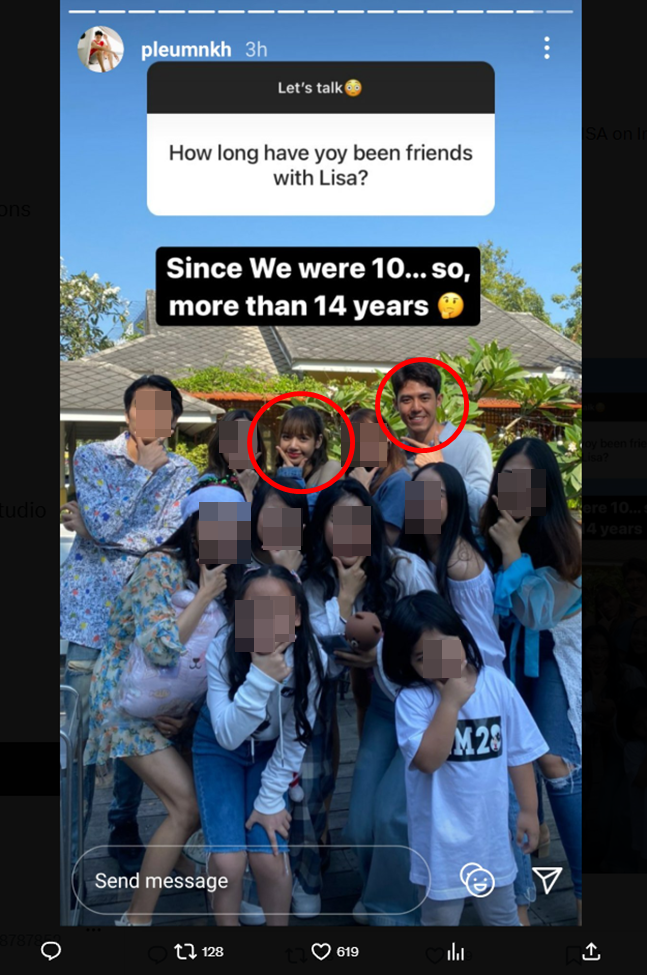 Lisa Confessed to Secret Relationships During BLACKPINK Days: Then a Photo of Her With a Childhood Friend Got Everyone Talking