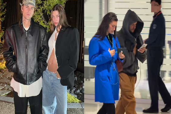 Justin Bieber Lands in Seoul for the First Time in 13 Years, Then Heads for Samgyetang
