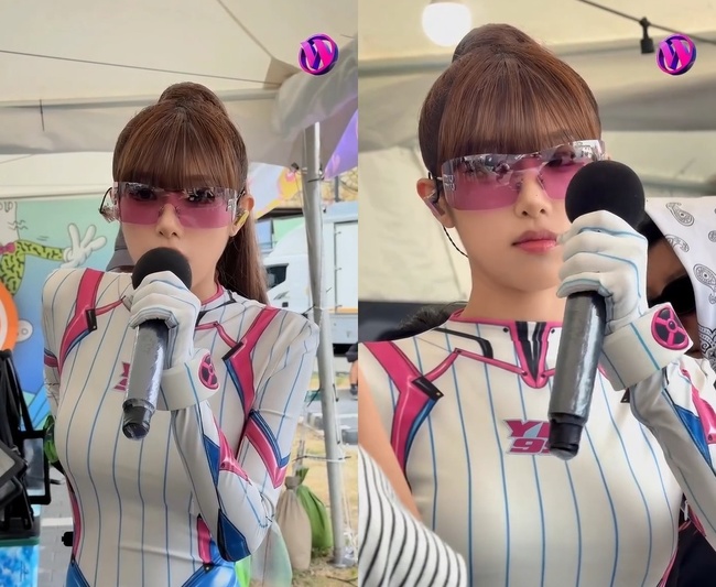 'YN 99': Choi Yena's Custom Suit Was the Unexpected Highlight of Waterbomb Busan