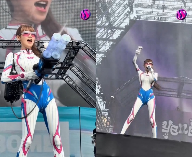 'YN 99': Choi Yena's Custom Suit Was the Unexpected Highlight of Waterbomb Busan