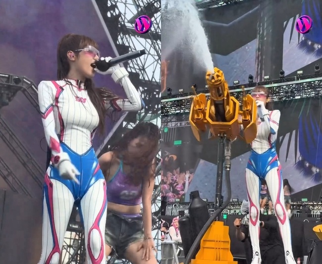 'YN 99': Choi Yena's Custom Suit Was the Unexpected Highlight of Waterbomb Busan